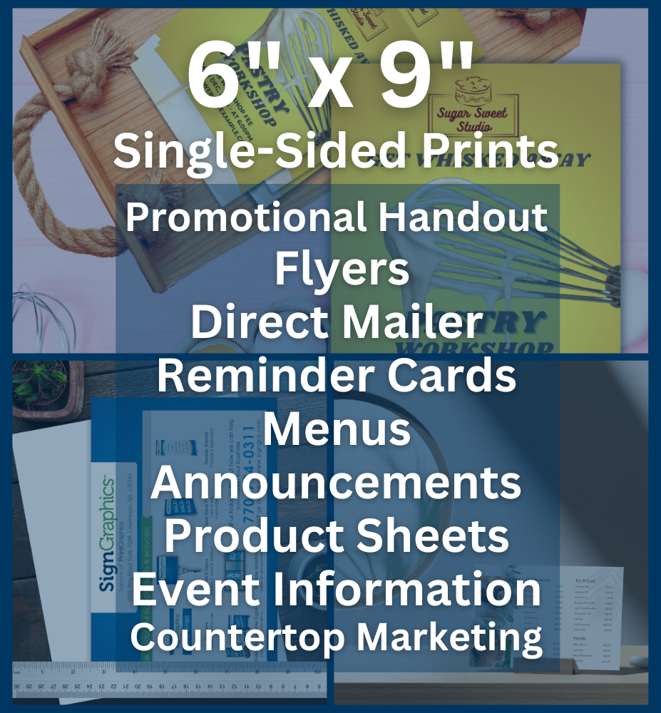 6"x 9" Single-Sided Prints