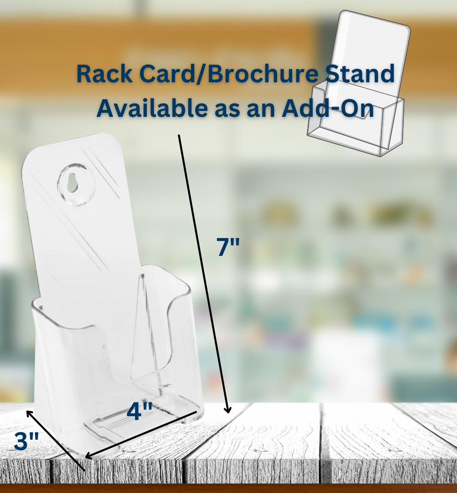 Add-On Brochure or Rack Card Holder