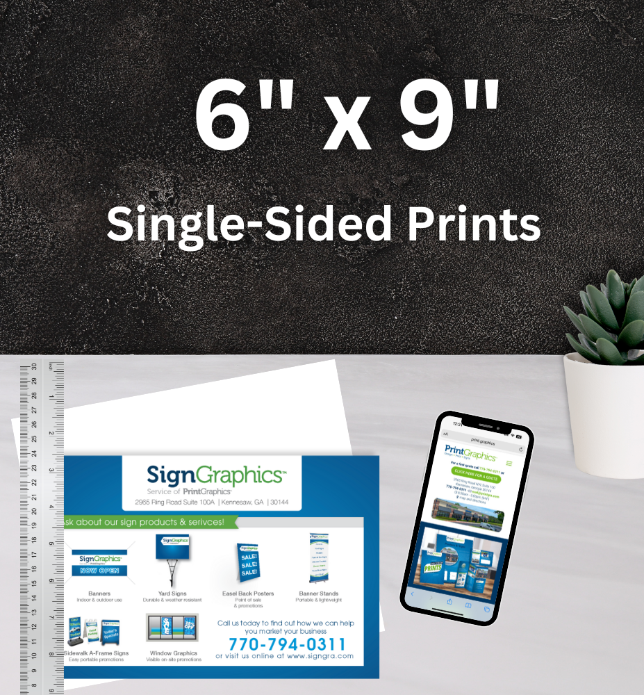 6"x 9" Single-Sided Prints
