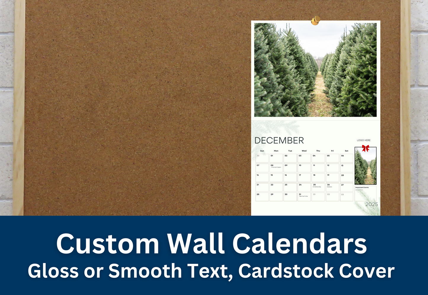 Custom Wall Calendars (Bulk Quantity)