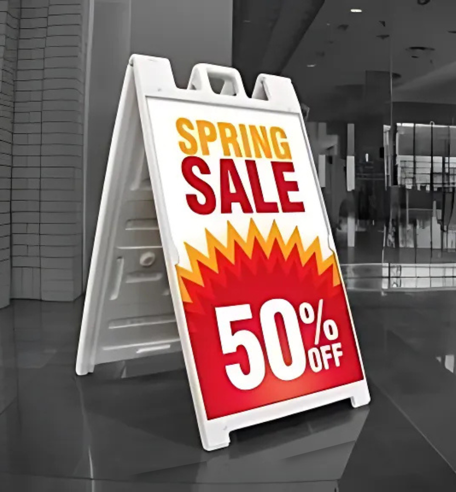 A-Frame Sign Inserts (Stand Add-on Available)