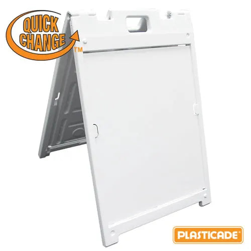 Black; Plastic A-Frame Insert Holder