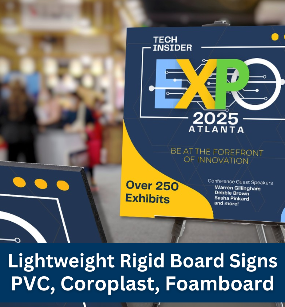 Rigid-Board Signs