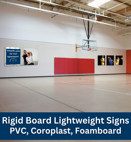 Lightweight Rigid Signs