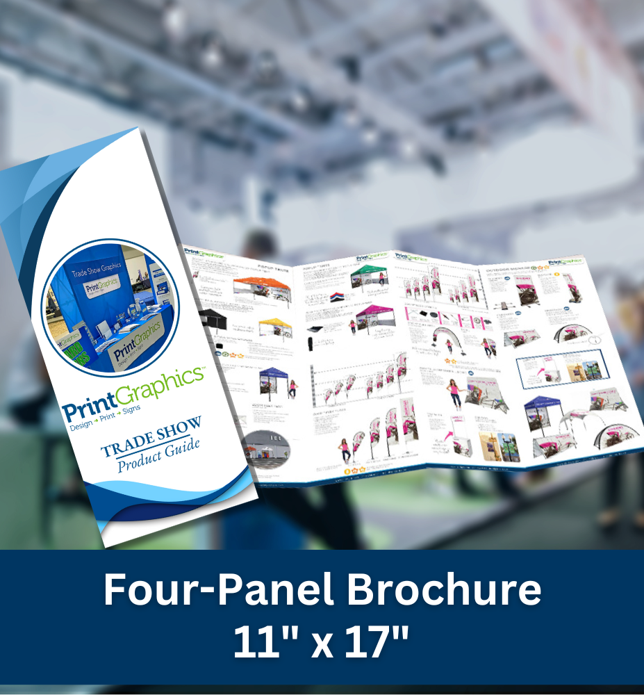 11" x 17" Four-Panel Brochures