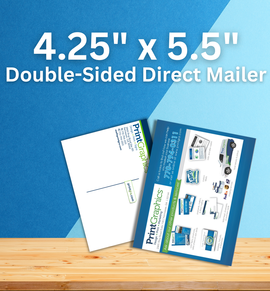 4.25"x 5.5" Direct Mail Postcard