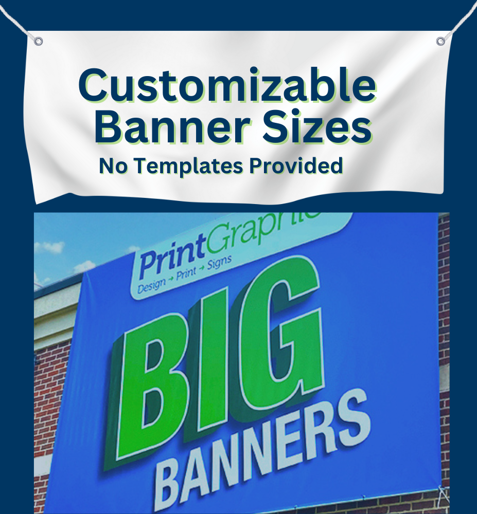 Customizable Sized Banners – PrintGraphics OnDemand Designs