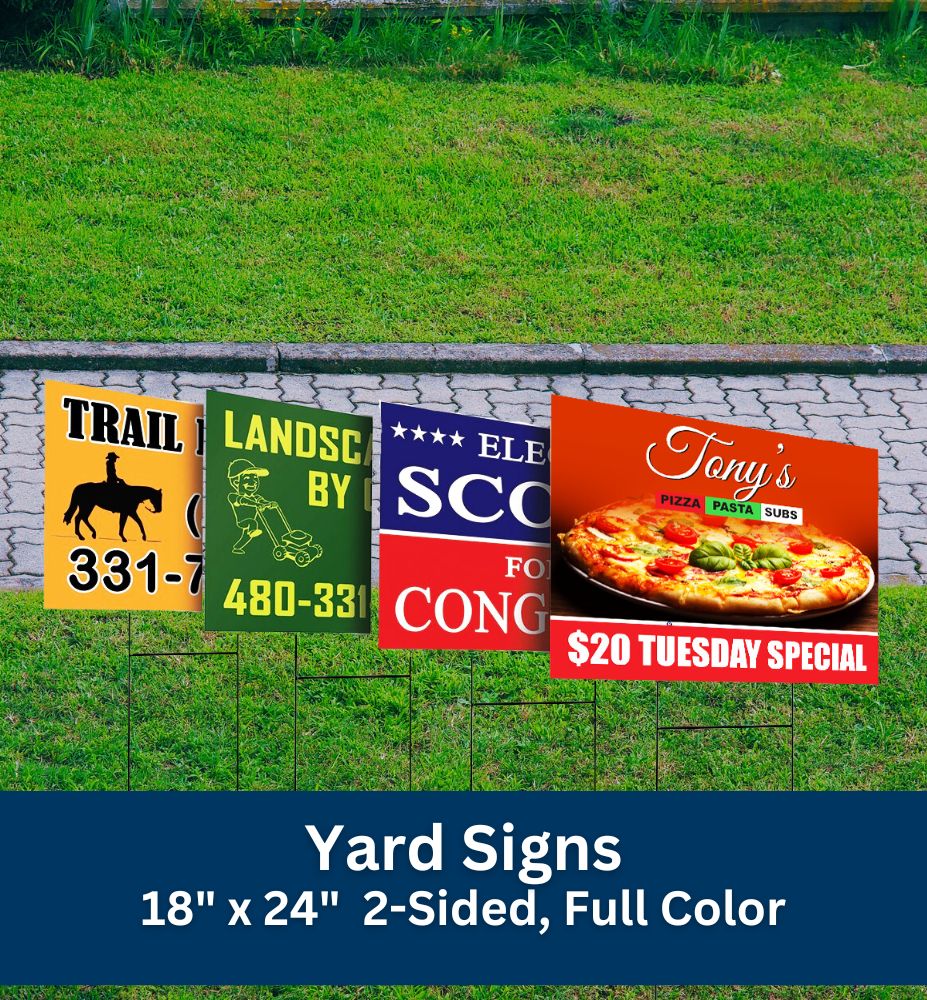 24” x 18" Yard Signs